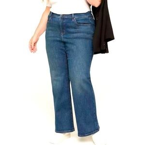 NWT- LANE BRYANT 👖 tighter tummy boot Women's Blue Jeans
